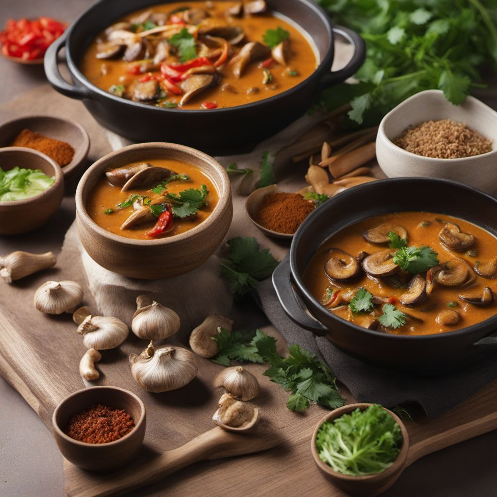 Malaysian Indian Mushroom Curry