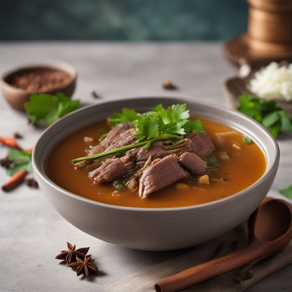 Malaysian Spiced Bone Broth Soup