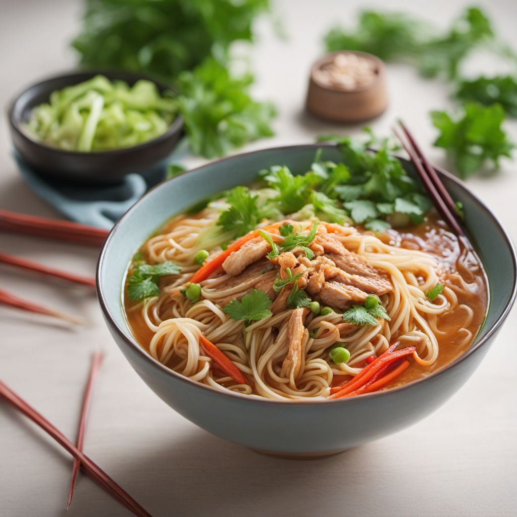 Malaysian Spicy Noodle Soup