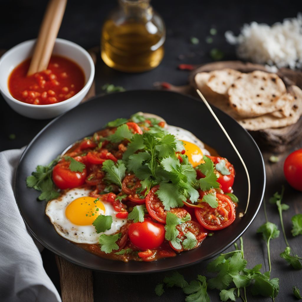 Malaysian-style Tomato Fried Eggs