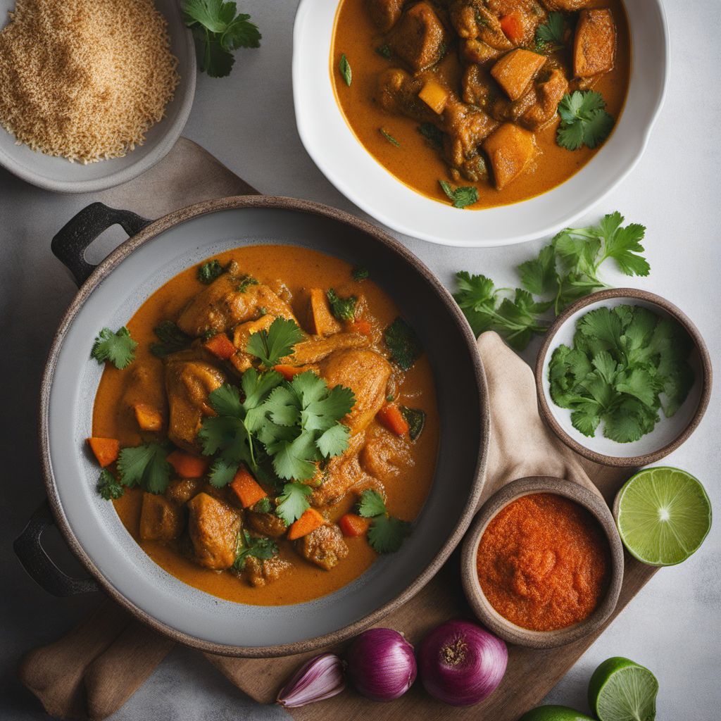 Malian-style Chicken Curry