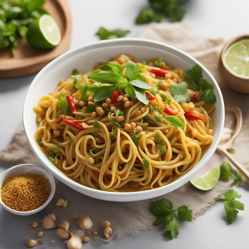 Manado-style Pasta e Ceci