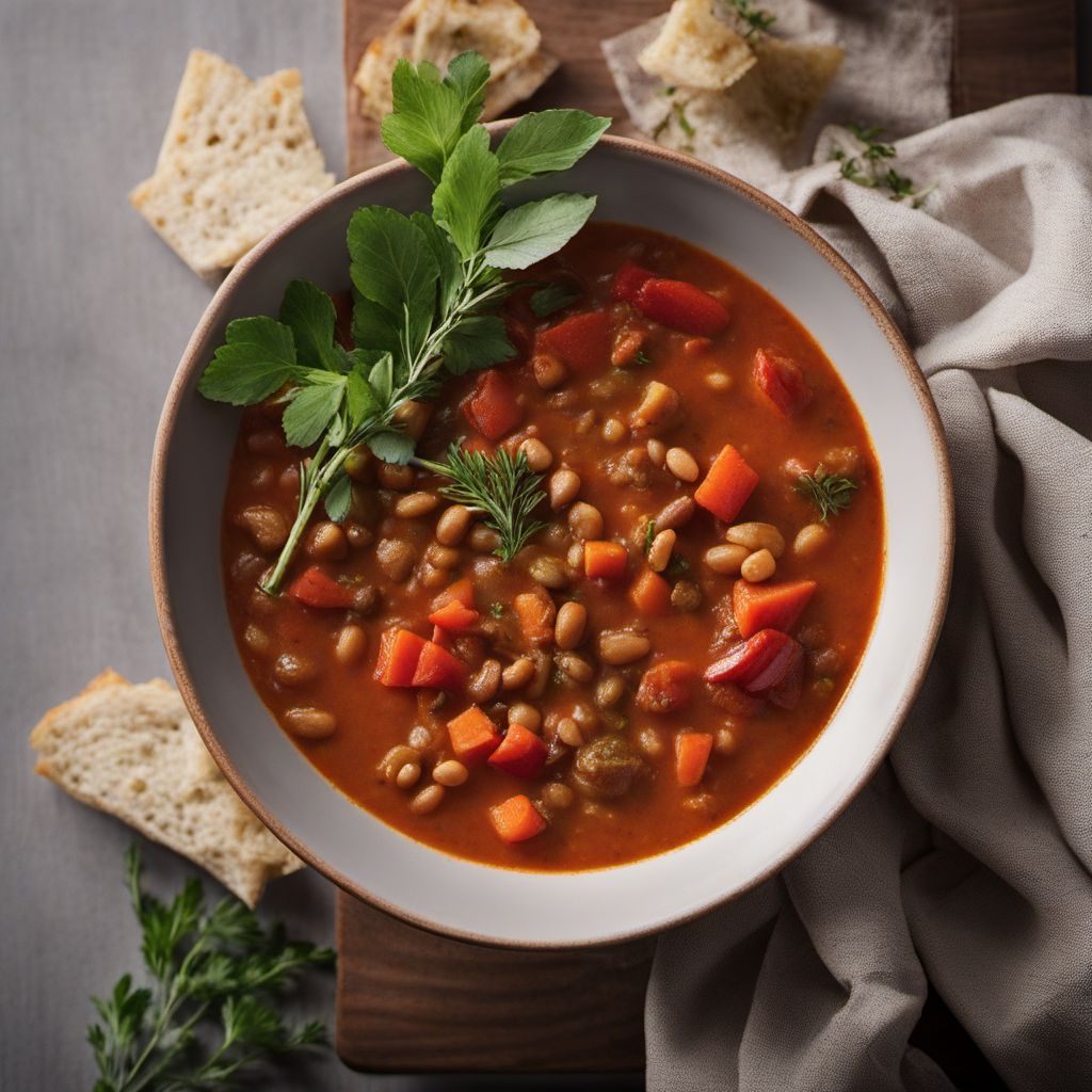 Maneštra od bobići (Croatian Bean Stew)