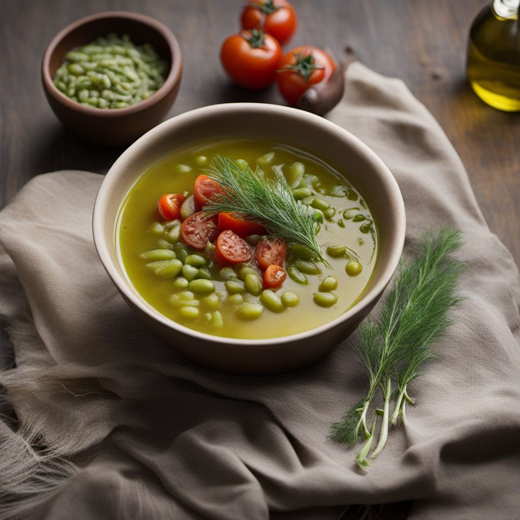 Maneštra with Fava Beans and Fennel