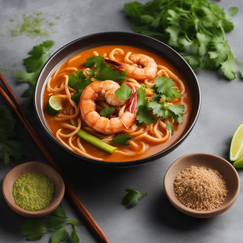 Mangalorean Catholic Style Spicy Prawn Udon