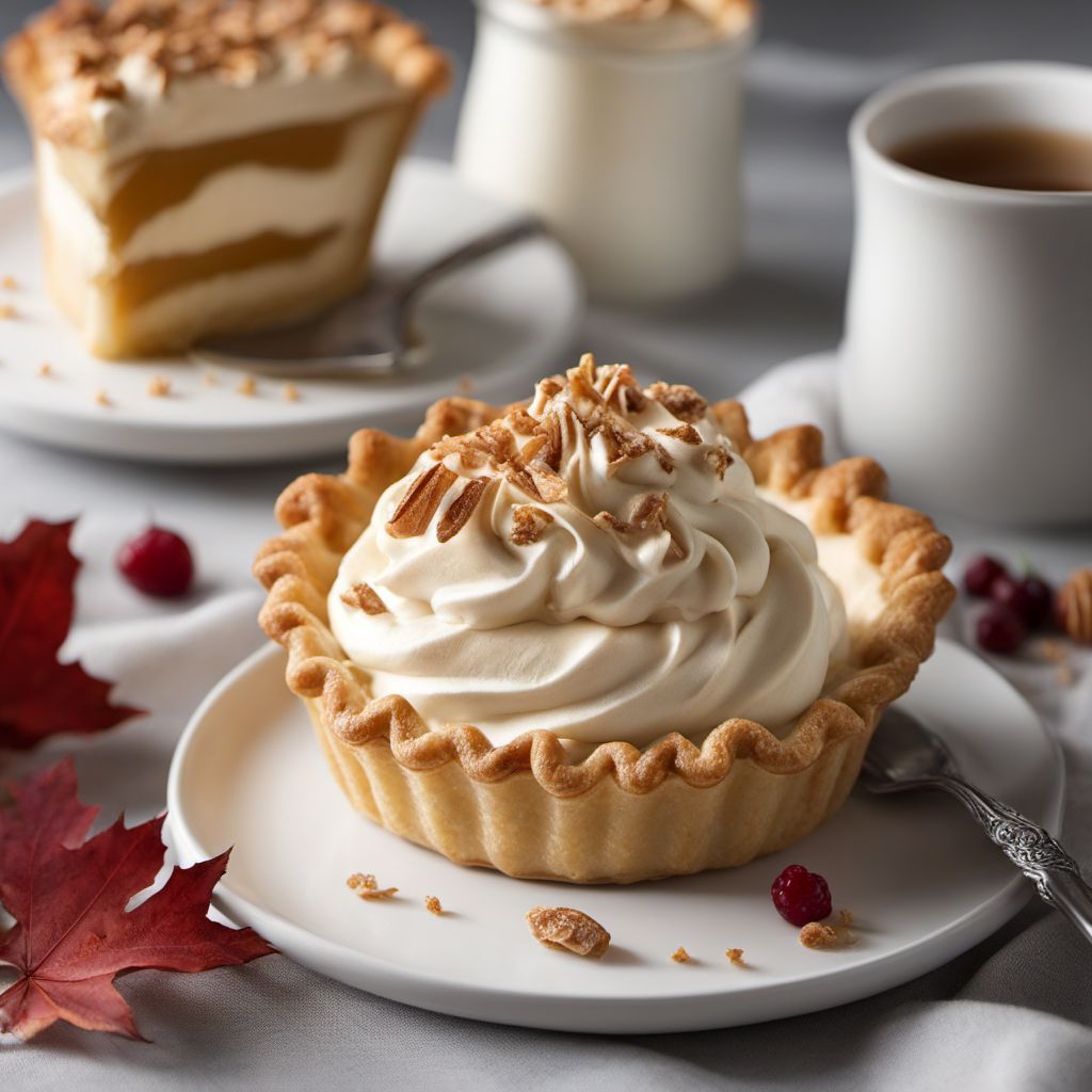 Maple Cream Pie with a European Twist