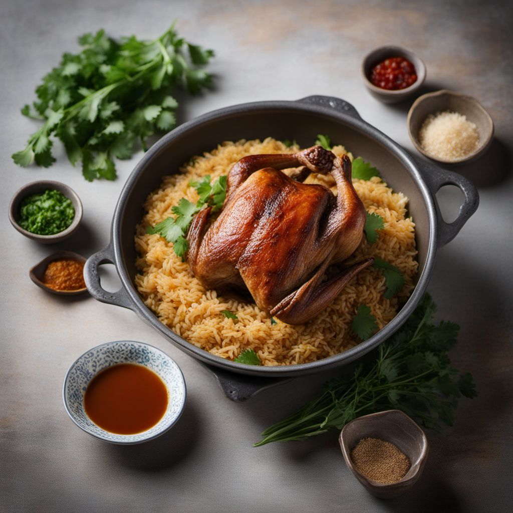 Mauritanian-style Braised Duck Rice