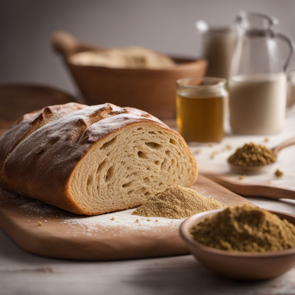 Mauritanian-style Homemade Genzano Bread