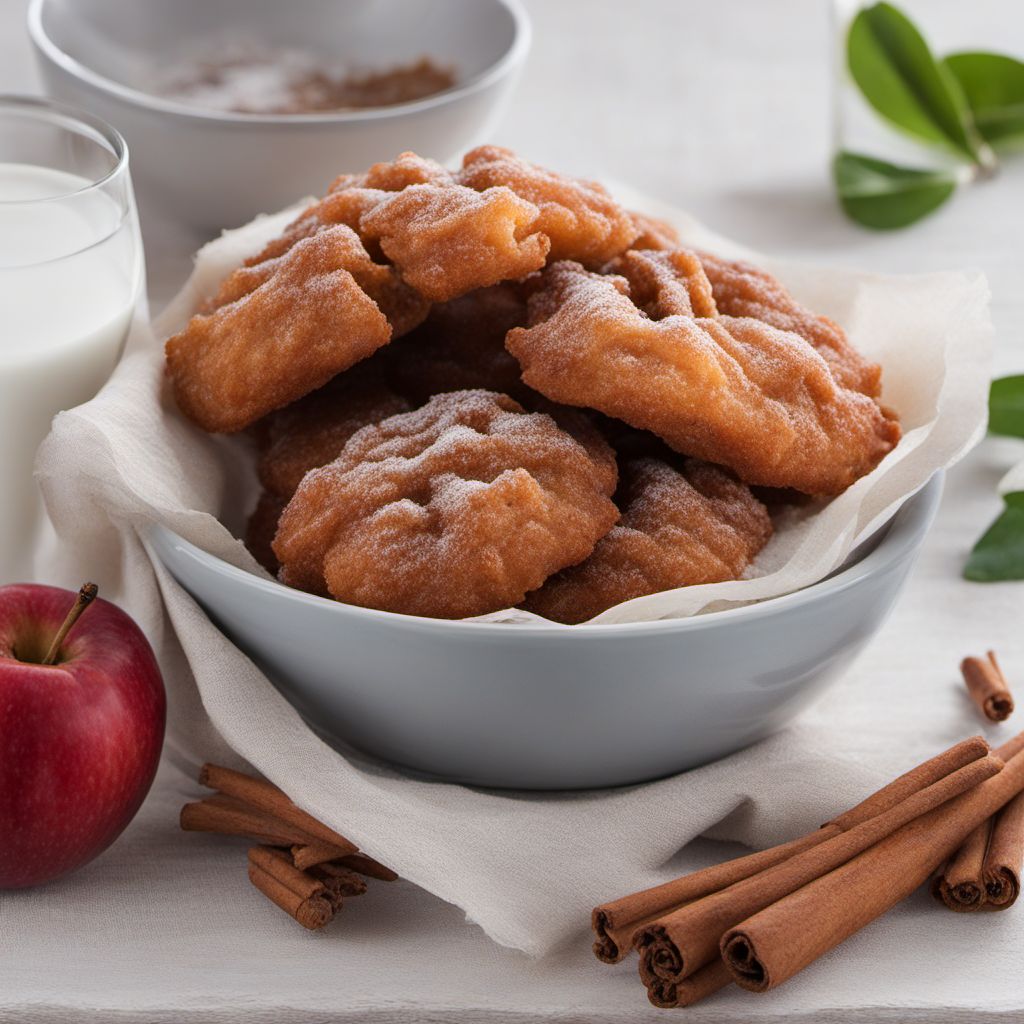 Mauritian Spiced Apple Fritters