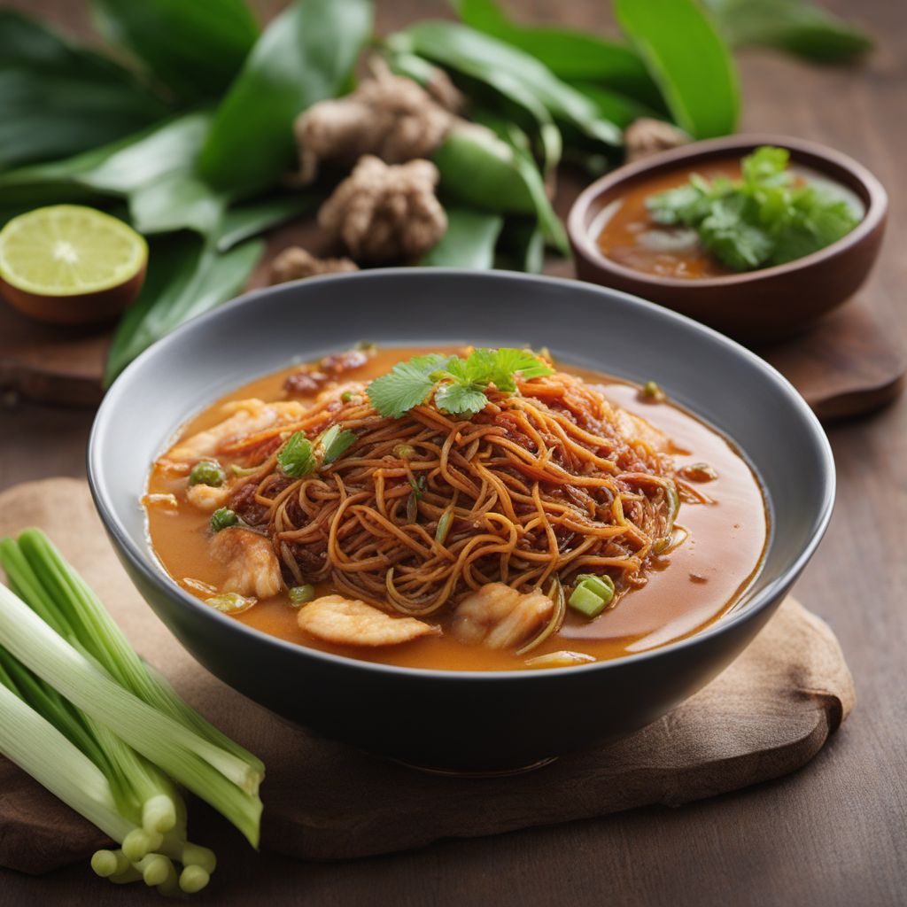 Mee Rebus with a Twist