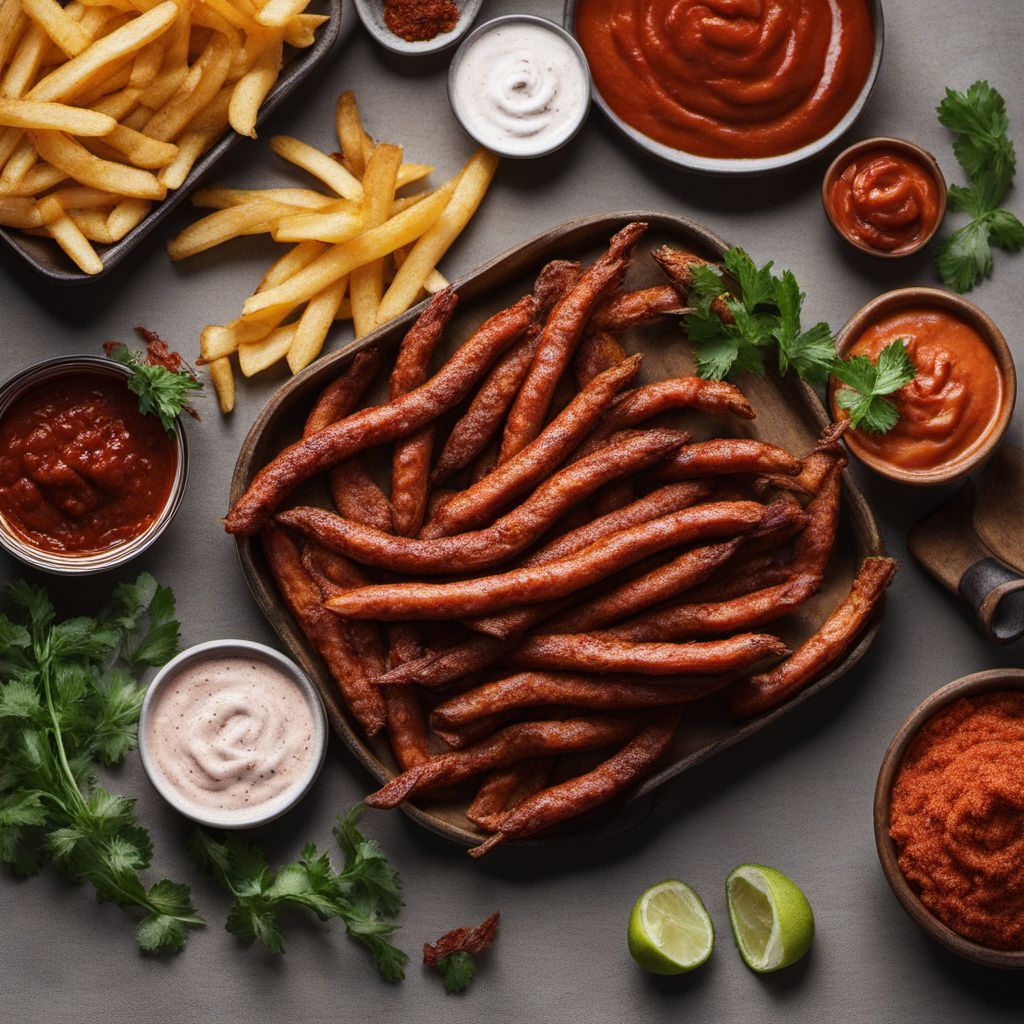 Merguez Frites with Harissa Aioli