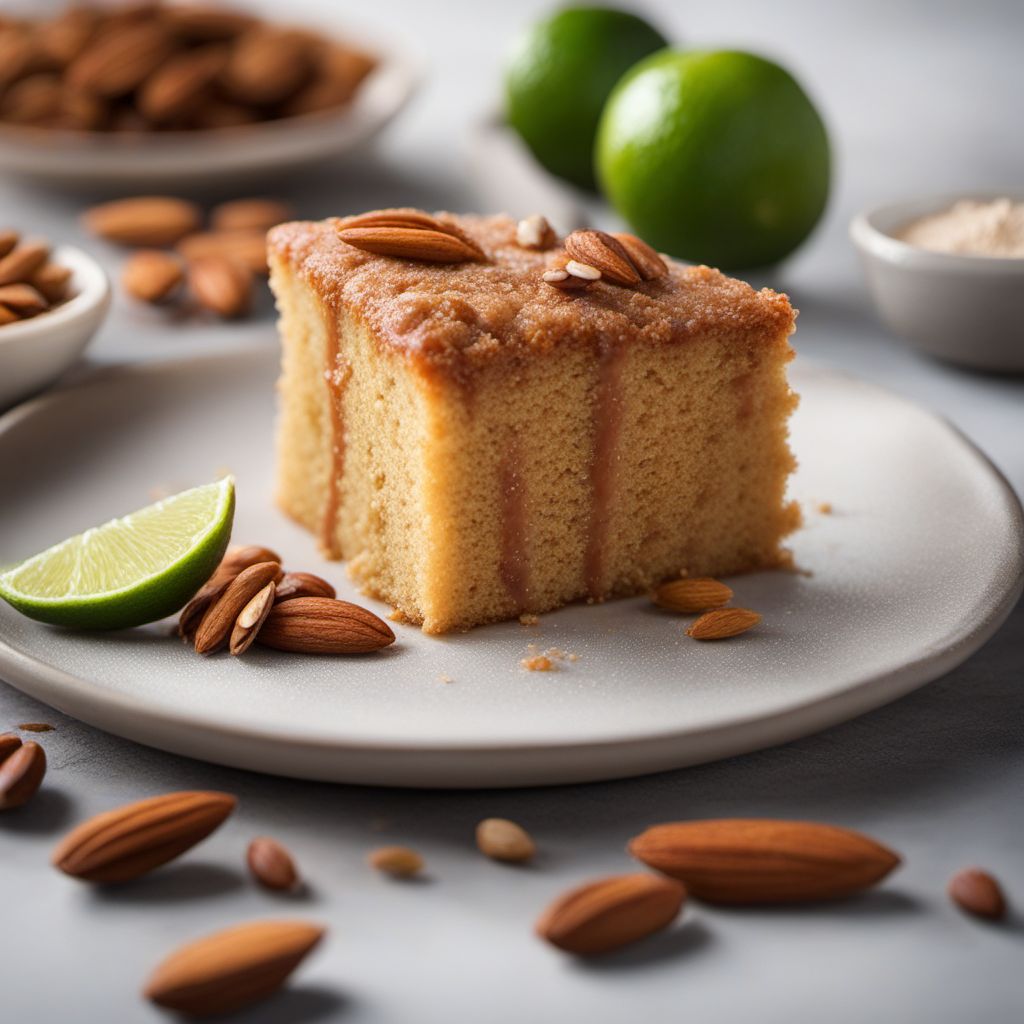 Mexican Honey Almond Cake