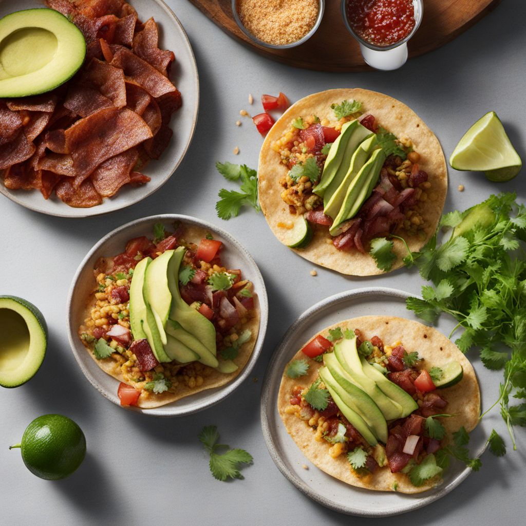 Mexican Sunrise Breakfast Tacos