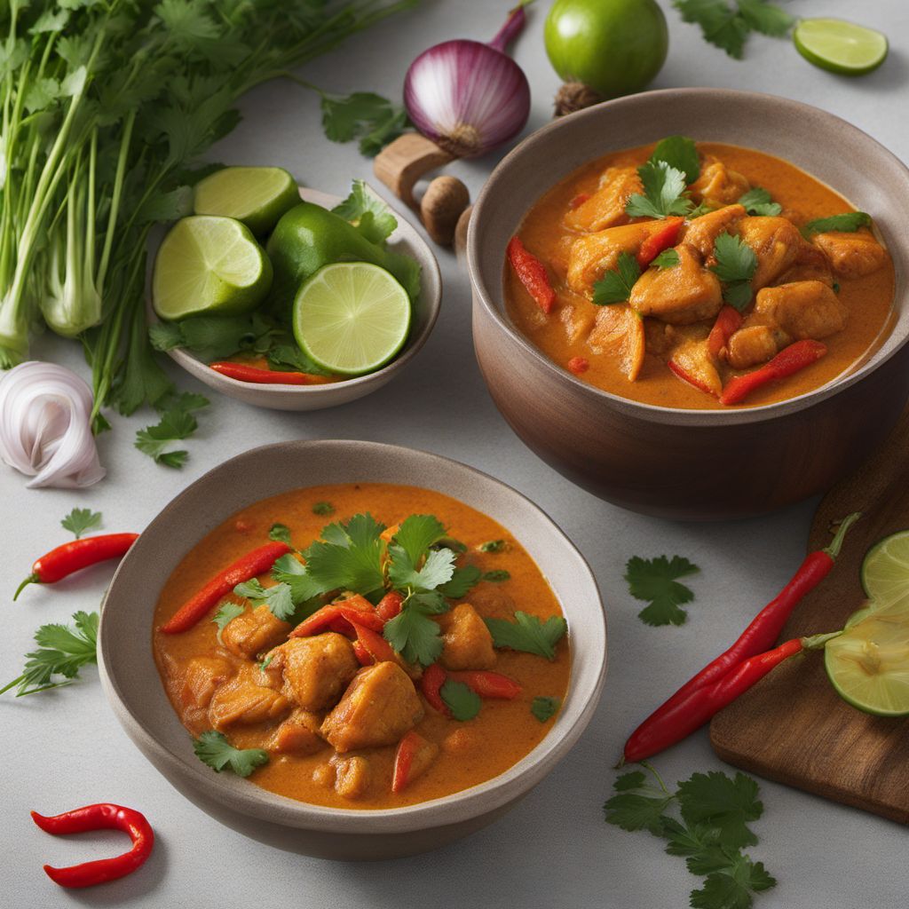 Micronesian Coconut Chicken Curry