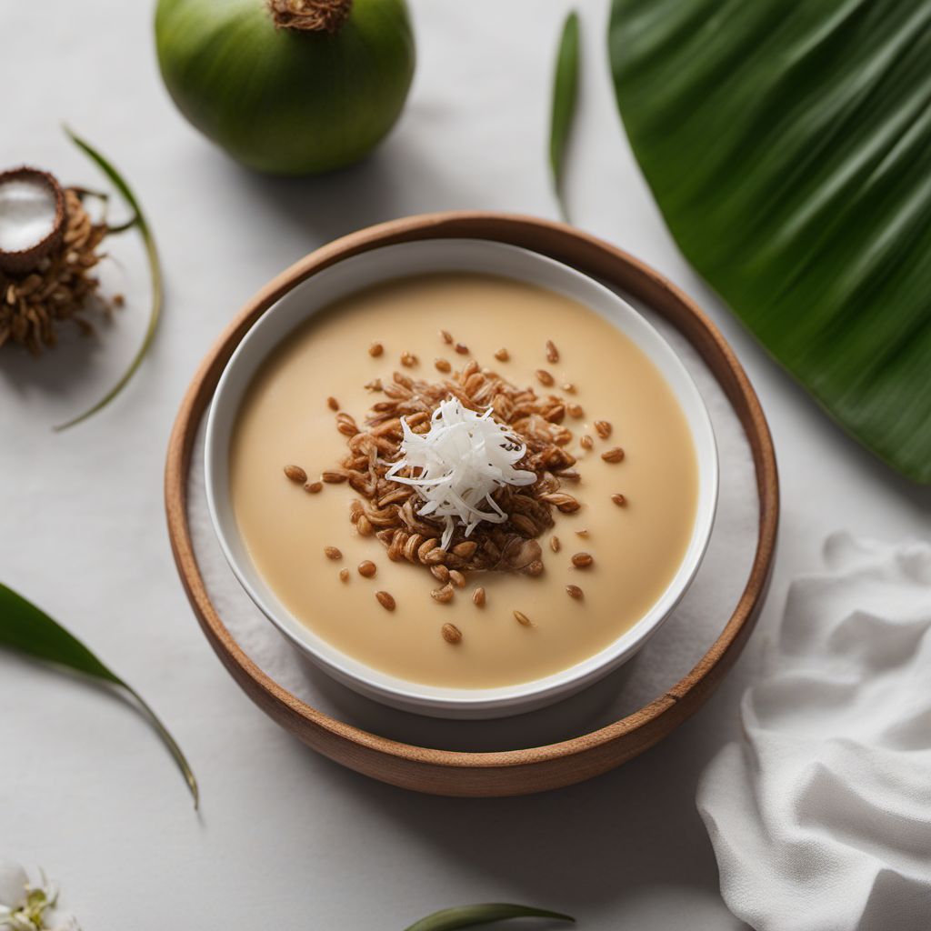 Micronesian Coconut Pudding