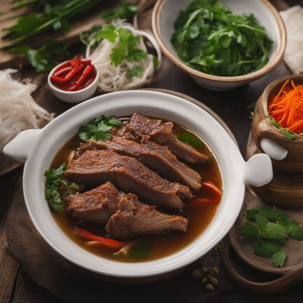 Minorcan-style Pork Rib Soup