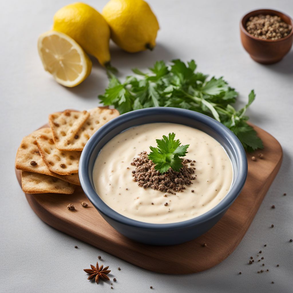 Mizrahi Anchovy Cheese Dip