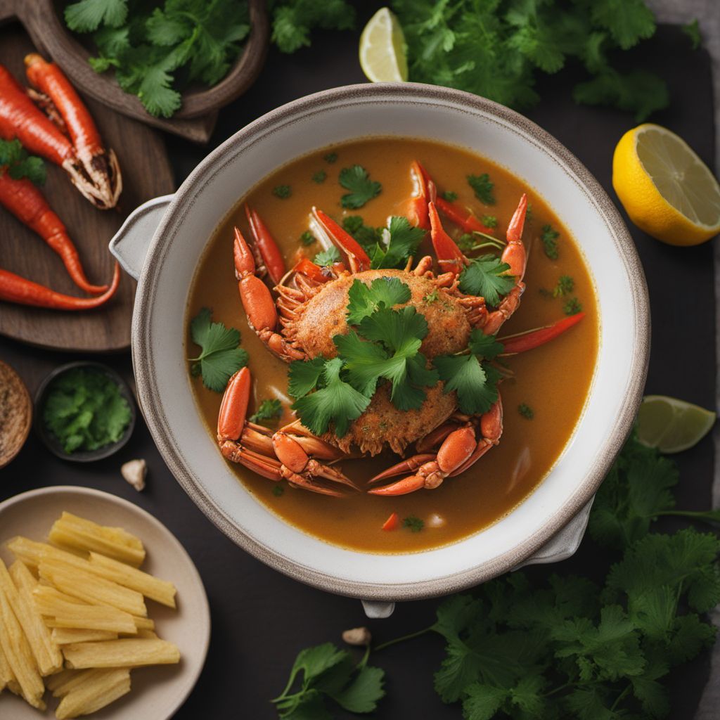 Mizrahi-style Taro and Crab Stew