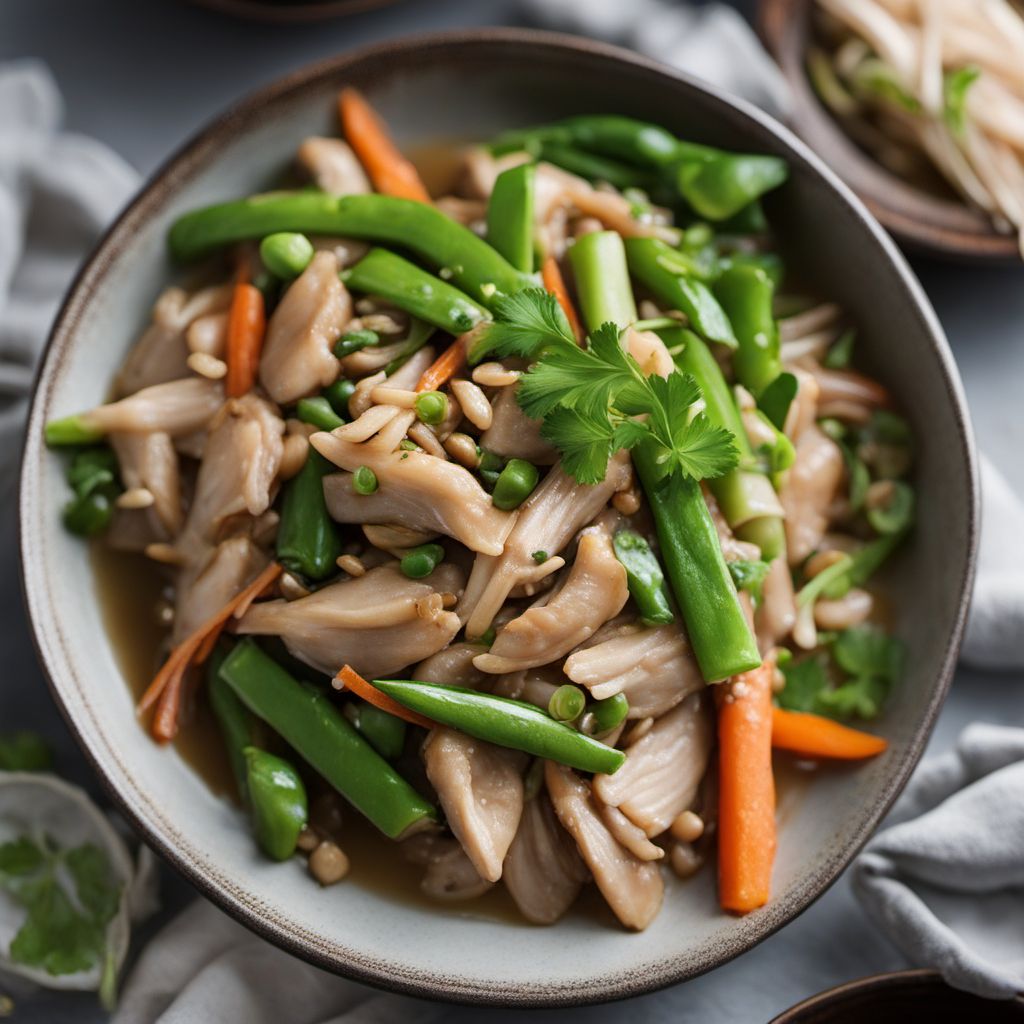 Moo Goo Gai Pan with Crunchy Vegetables