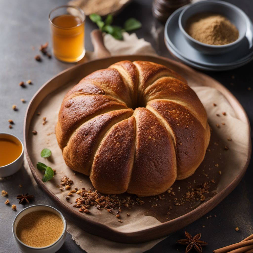 Moroccan Twist on Choereg: Spiced Honey Bread