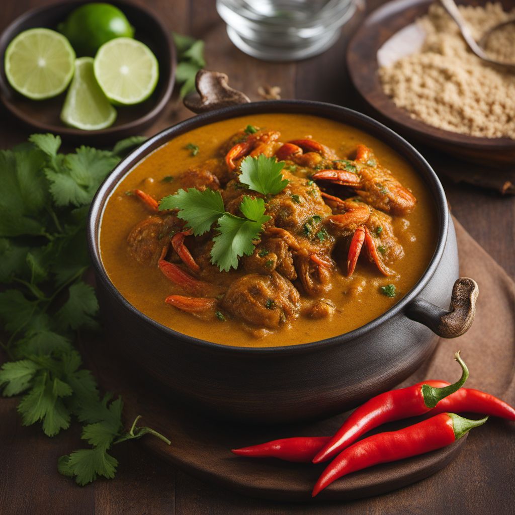 Mughlai Crab Curry