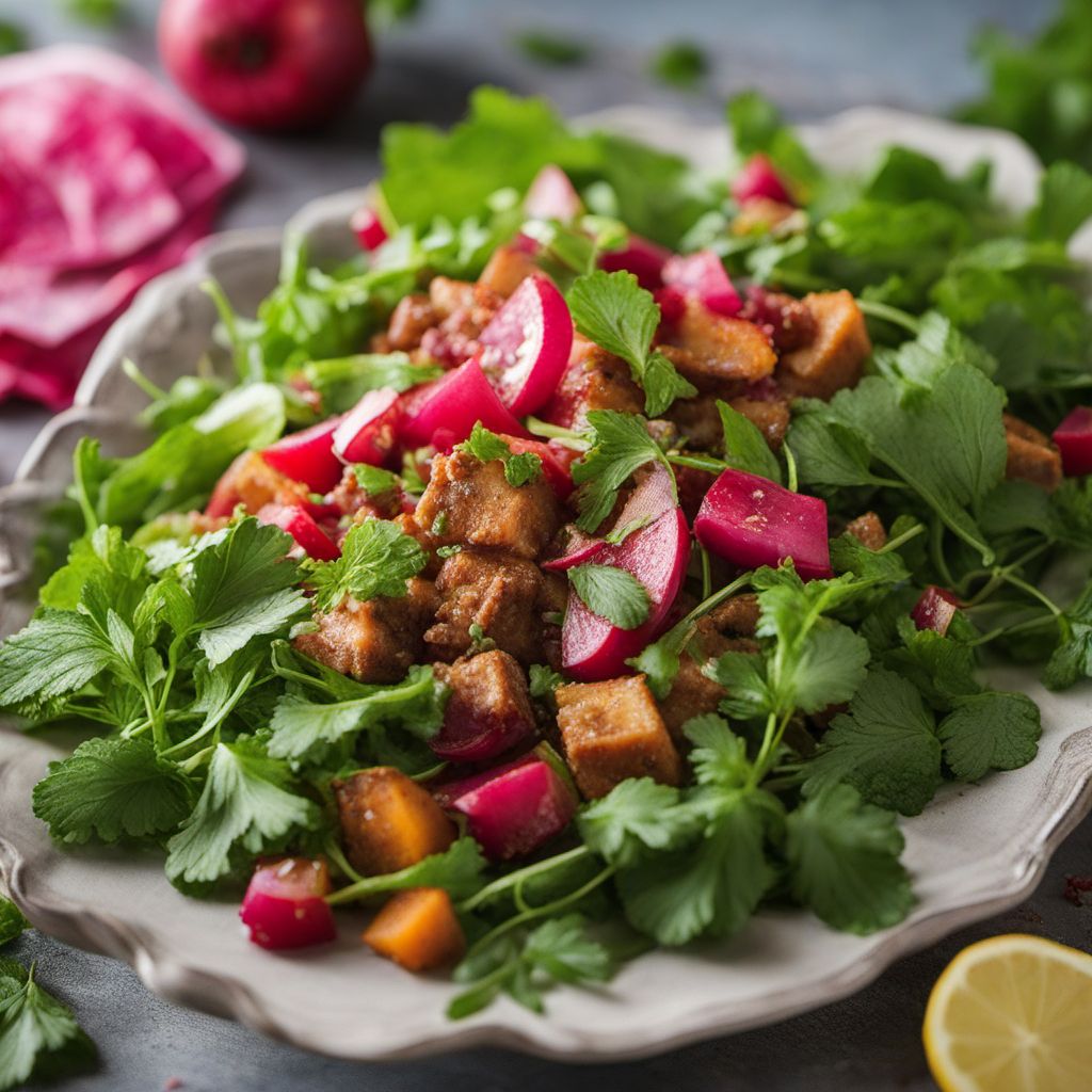 Mughlai-inspired Fattoush Salad