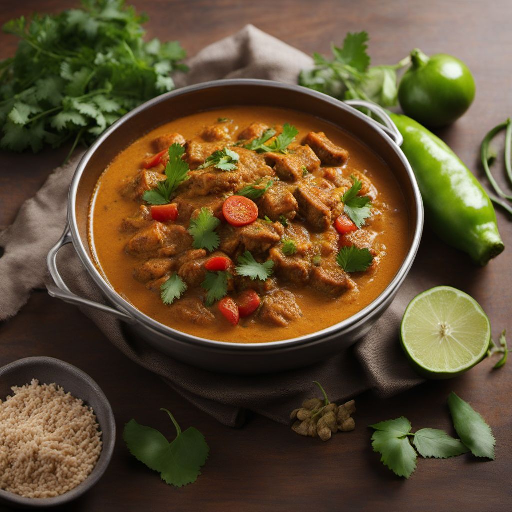 Mughlai-style Spiced Tuna Curry