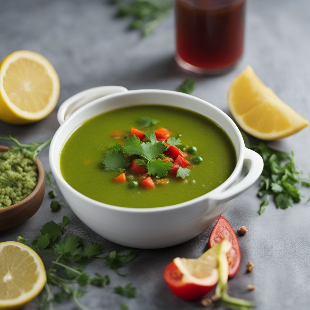 Muhajir-inspired Green Bean Soup