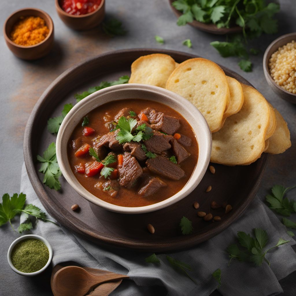 Muisca Beef Stew with Andean Flavors