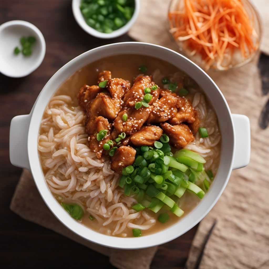 Muneo-juk (Korean Chicken Porridge)