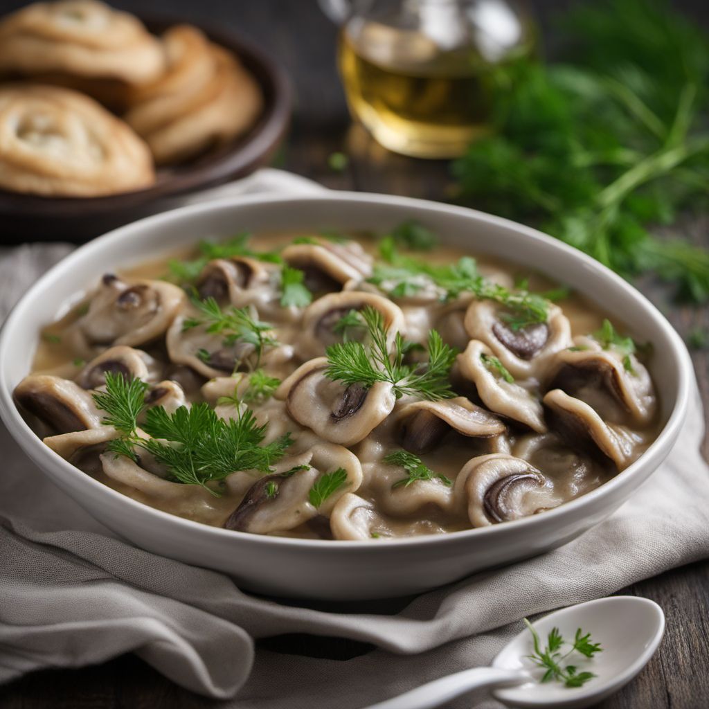 Mushroom Pelmeni