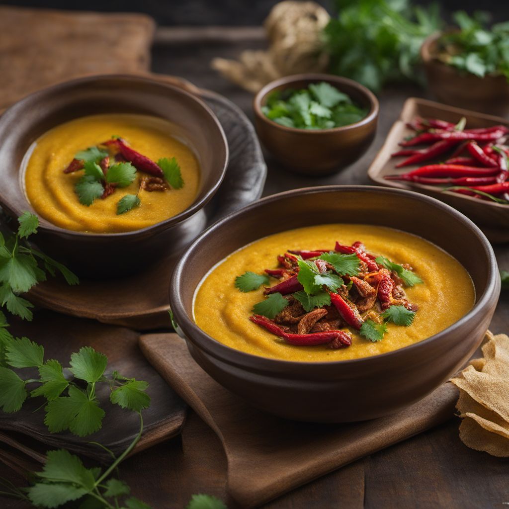 Naga-style Spiced Cornmeal Porridge