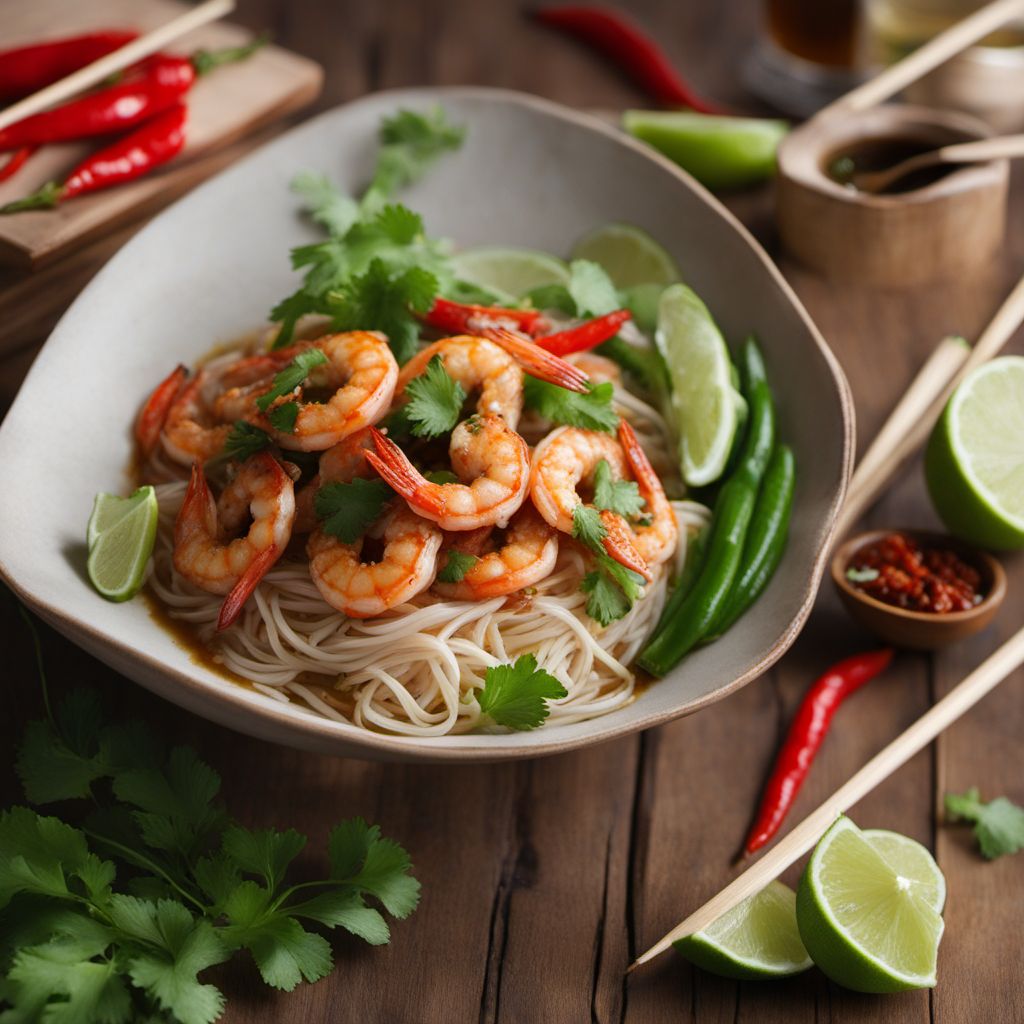 Nam Pla Wan with Grilled Shrimp