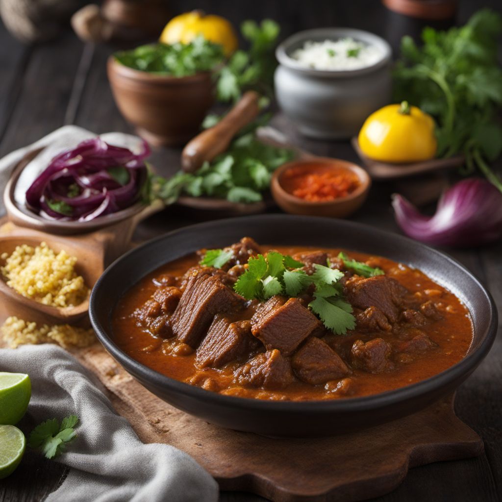 Namibian-style Beef Dopiaza