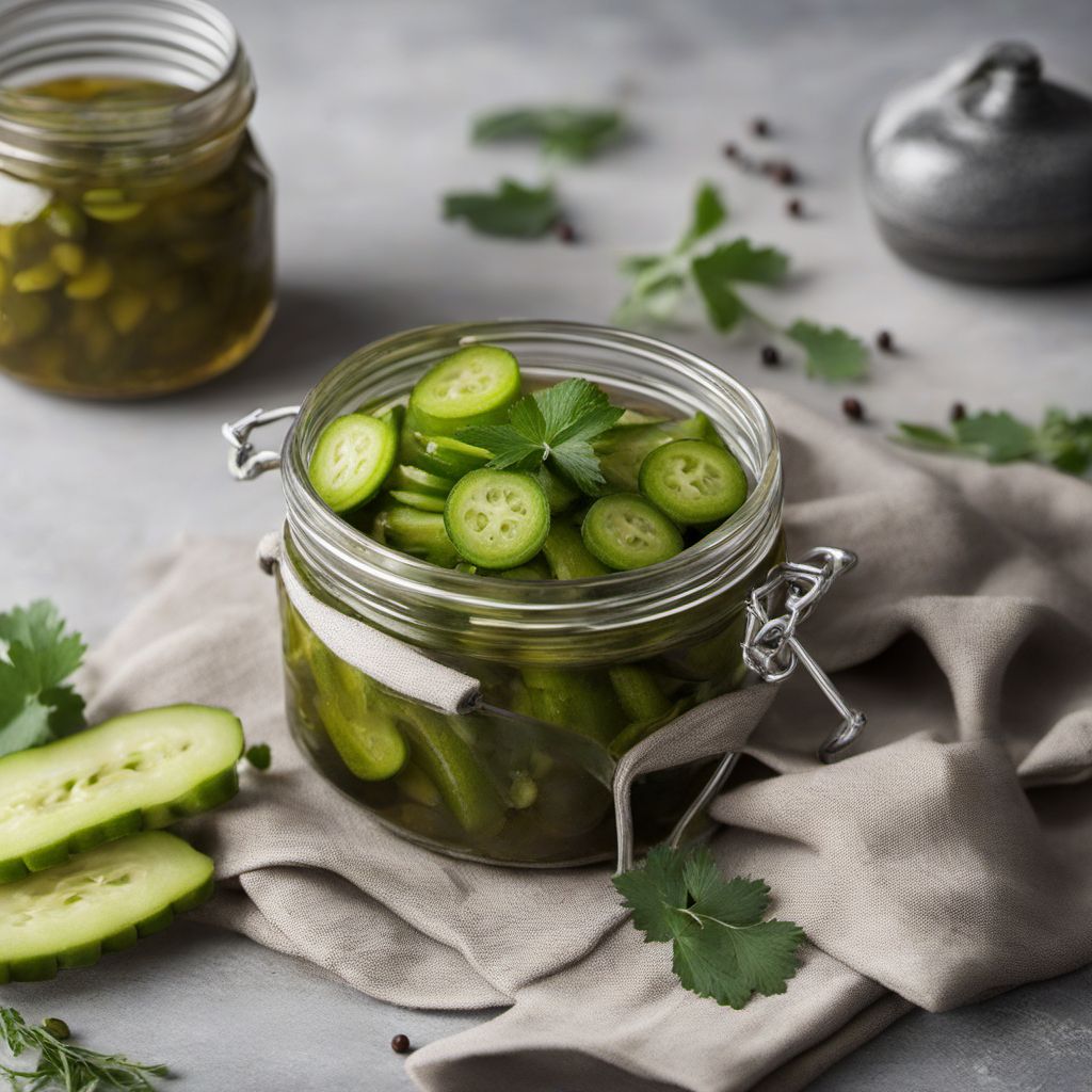 Namibian-style Pickled Cucumbers