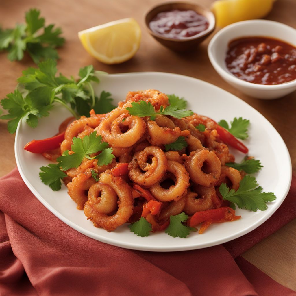 New Jersey-style Spicy Calamari