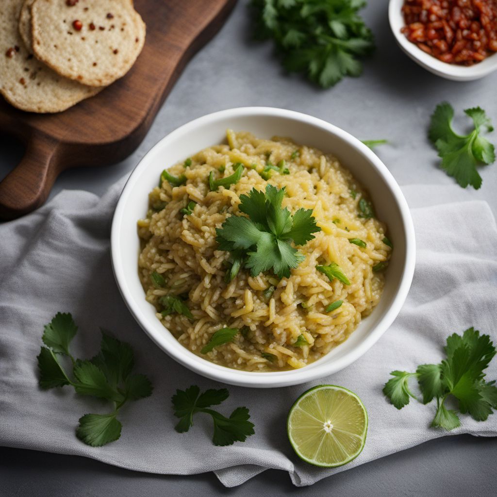 New Mexican Green Chile Risotto