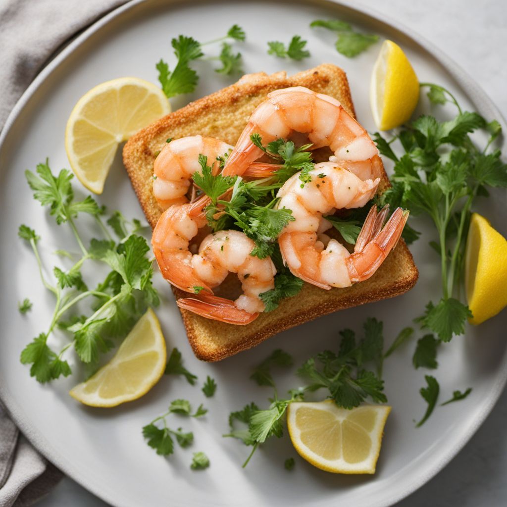 New York City-inspired Shrimp Toast