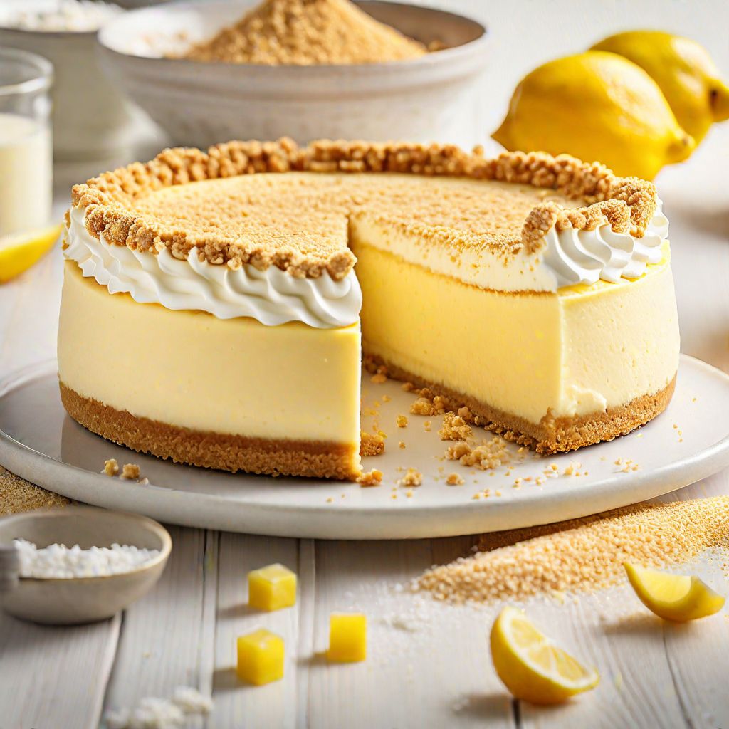 New York-Style Cheesecake with a Greek Twist