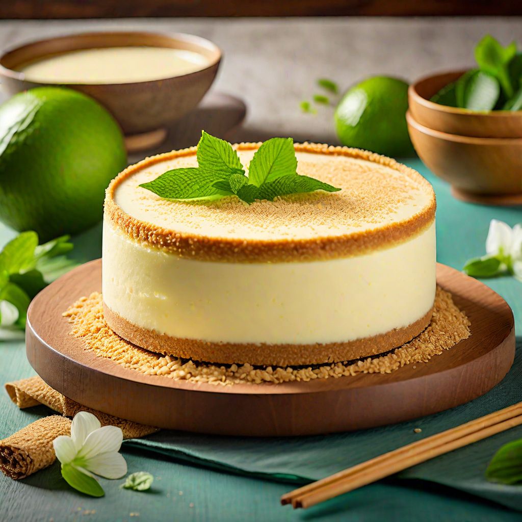 New York-Style Cheesecake with a Vietnamese Twist