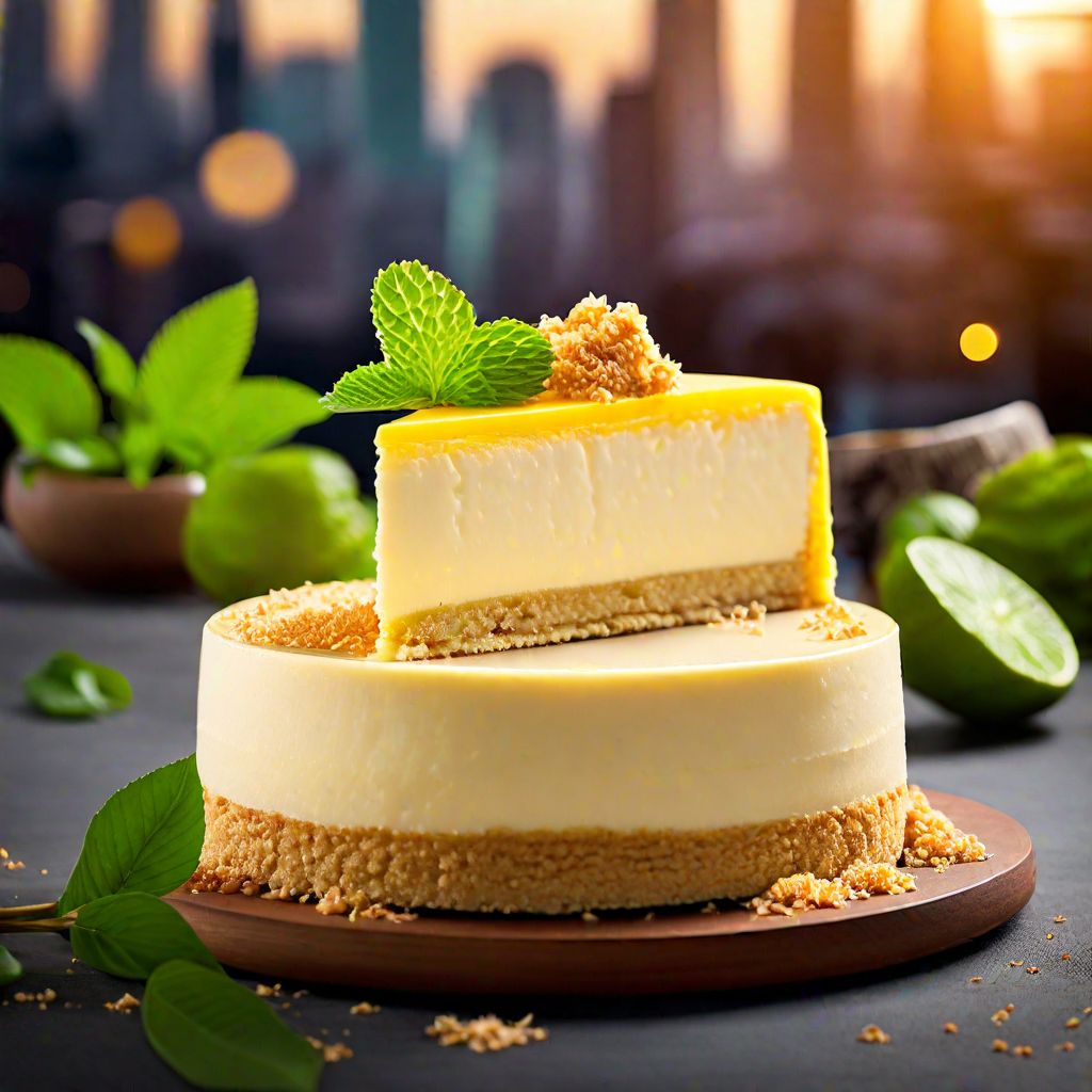 New York-Style Cheesecake with a Vietnamese Twist
