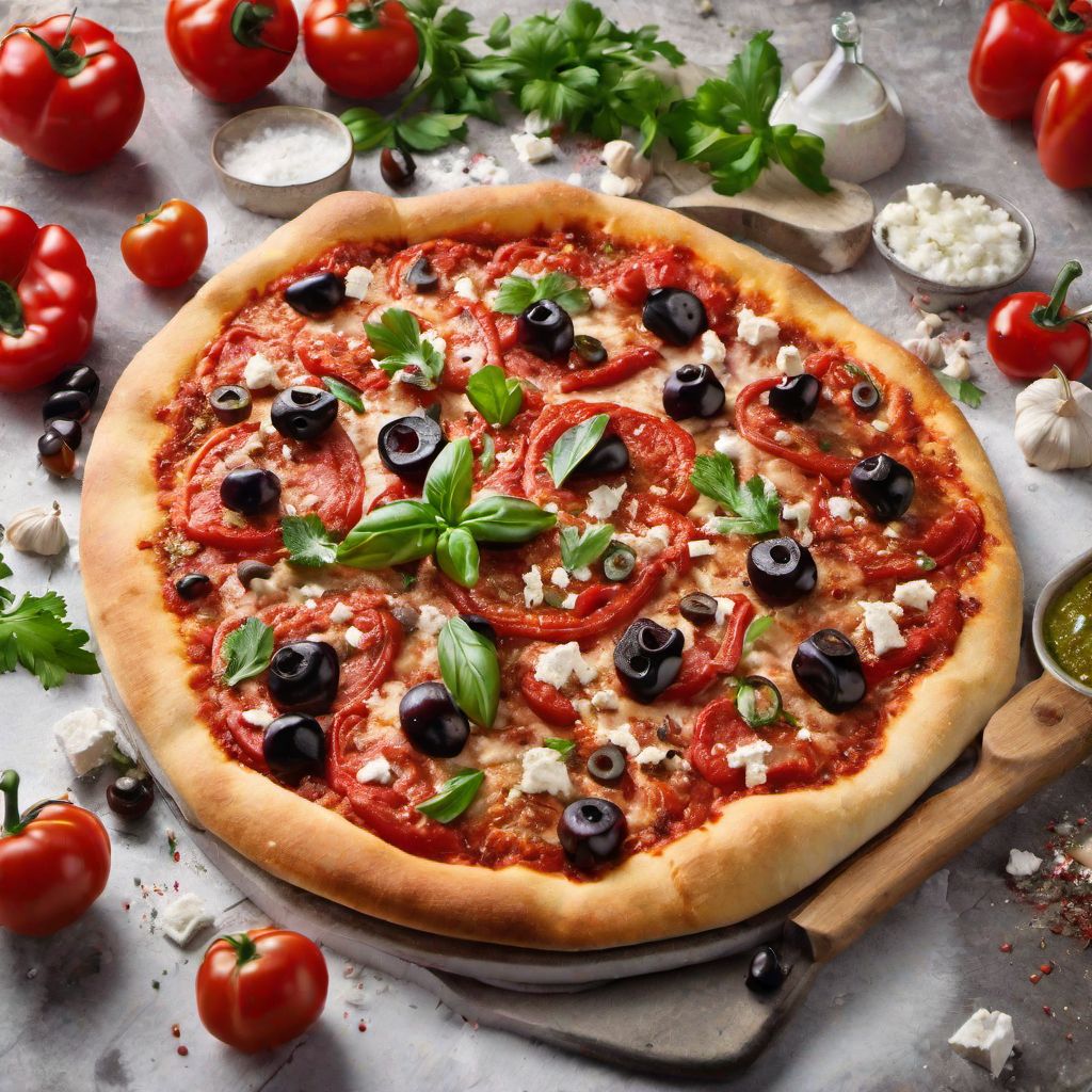 Greek-Style Pizza