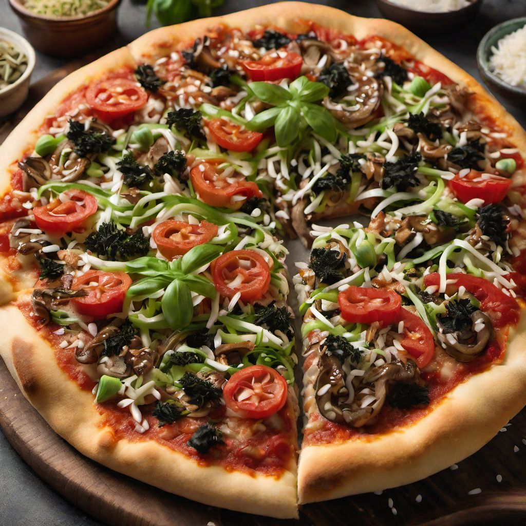 New York-Style Pizza with a Japanese Twist