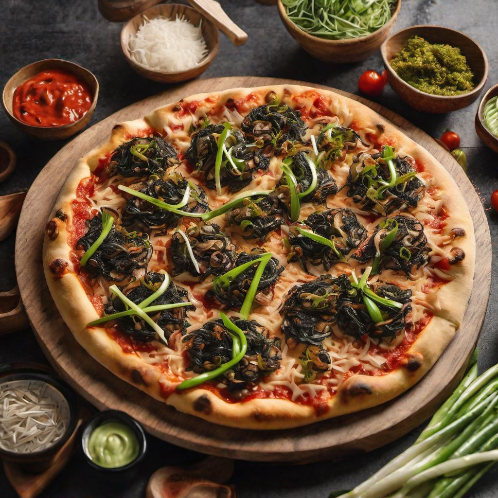New York-Style Pizza with a Japanese Twist