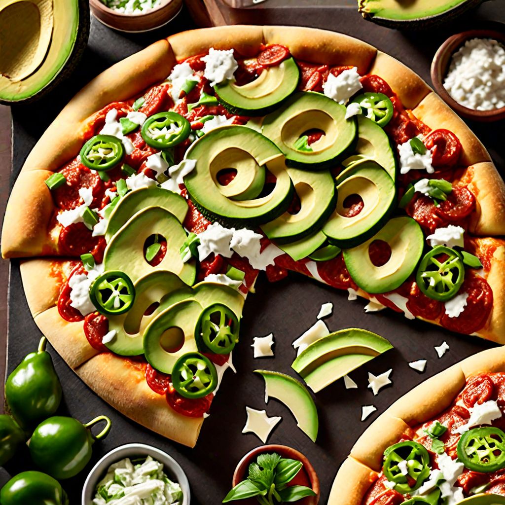 New York-Style Pizza with a Mexican Twist