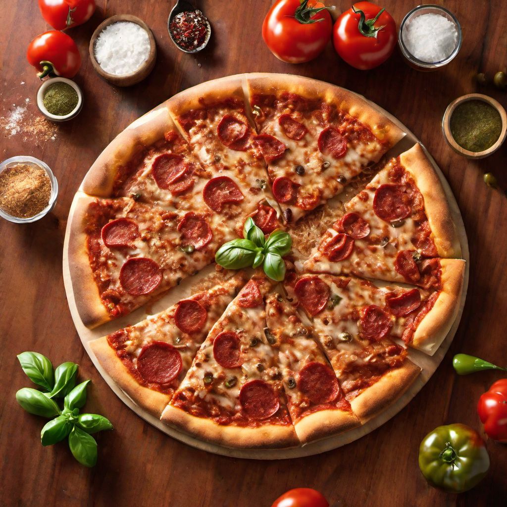 New York-Style Pizza with a Puerto Rican Twist