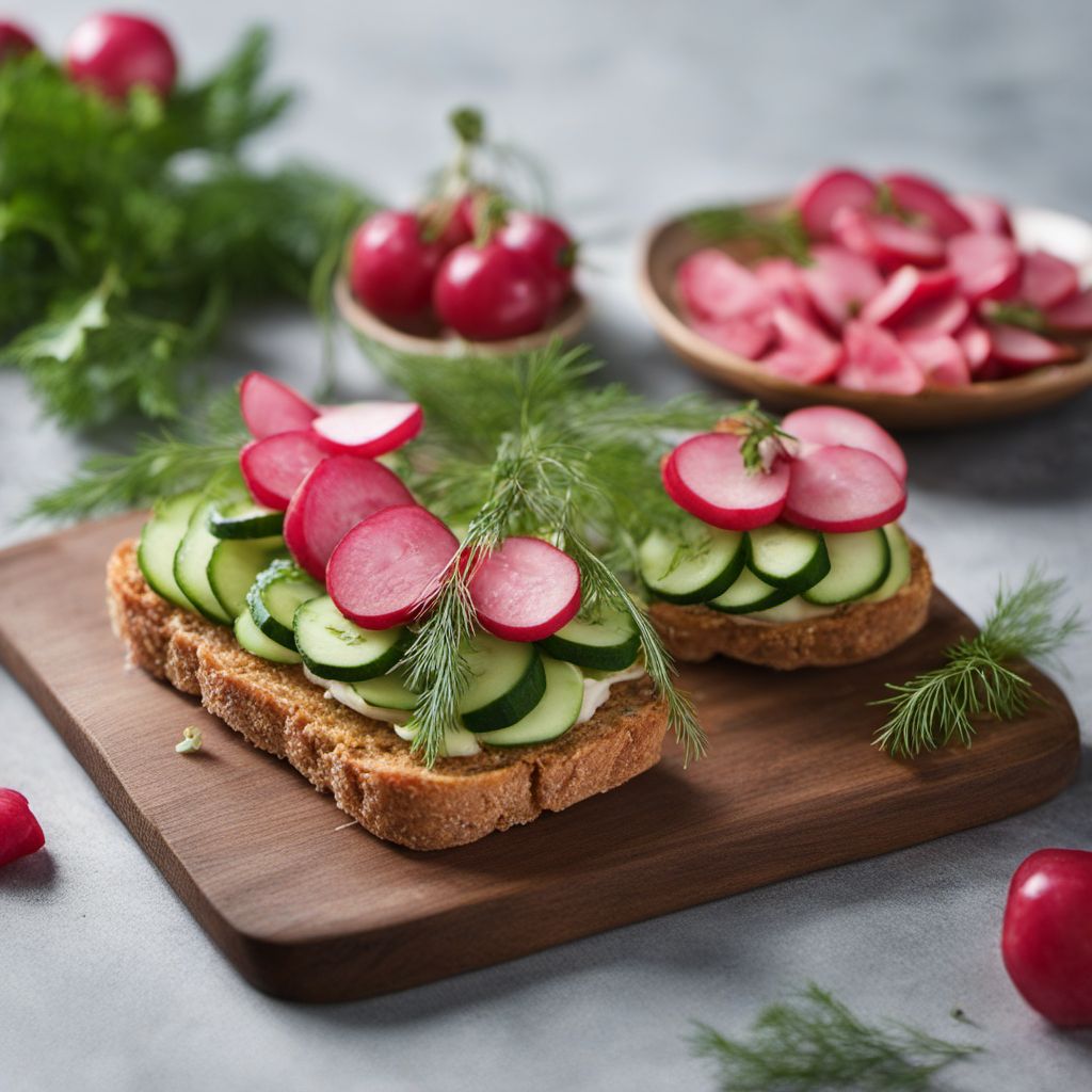 Nordic-inspired Open-faced Sandwiches