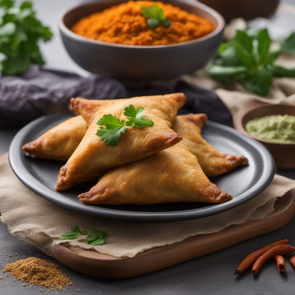 North African Spiced Samosas