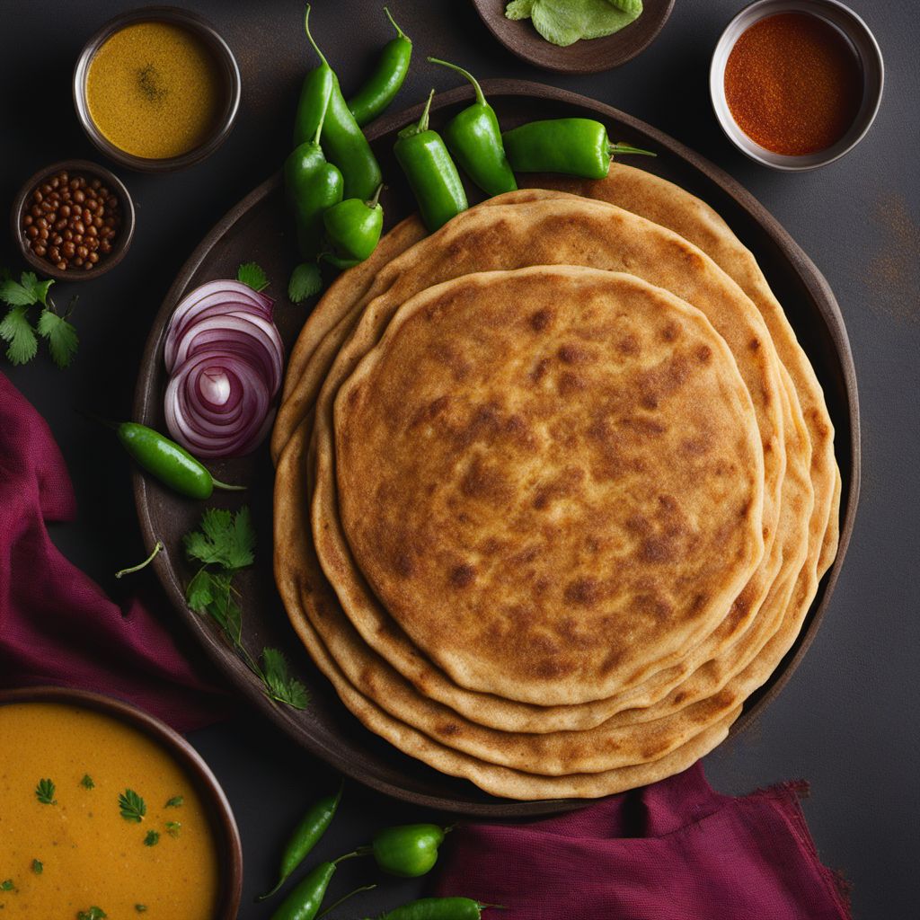 North Indian Stuffed Paratha