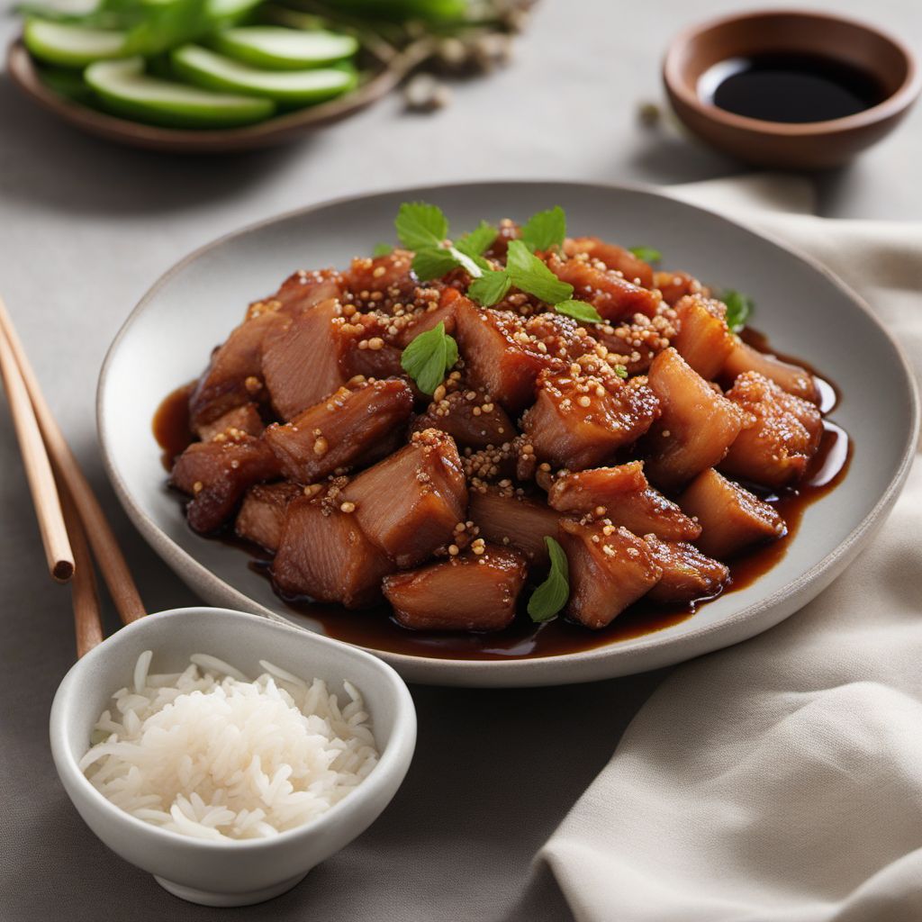 Northeastern Chinese-style Apple Pork